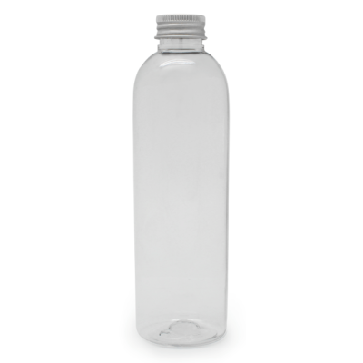 Botella 250 ml PET con tapón aluminio - Pack 434 uds. cosmética