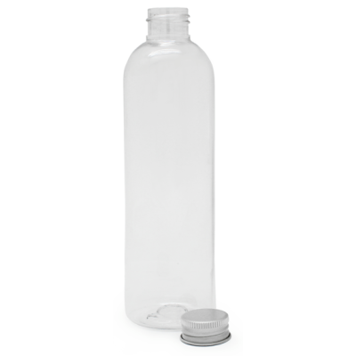 Botella 250 ml PET con tapón aluminio - Pack 434 uds. cosmética