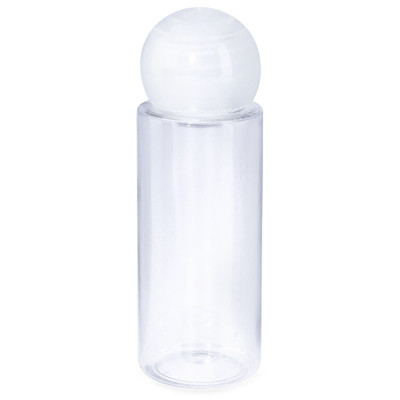 Botella PET de 30 ml con tapón de bola blanca al por mayor online