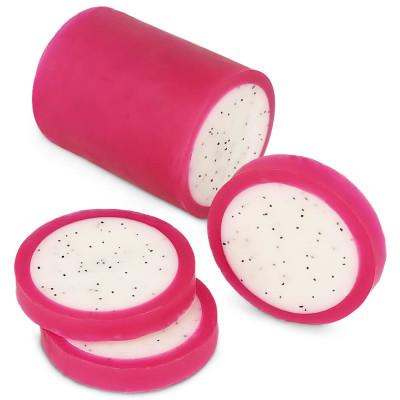 Jabon base blanco de glicerina en suspension en formato ahorro.
